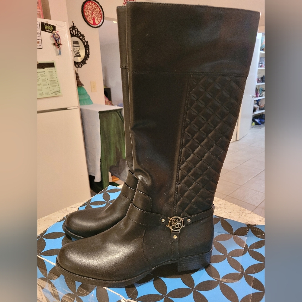 Liz Claiborne Black tall boots
